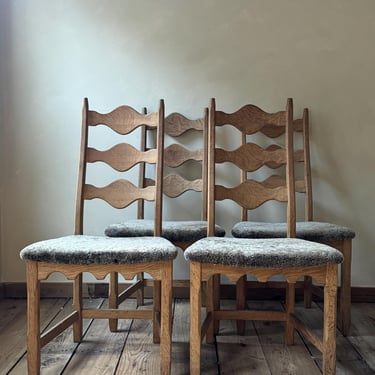 Danish Razorback Dining Chairs 