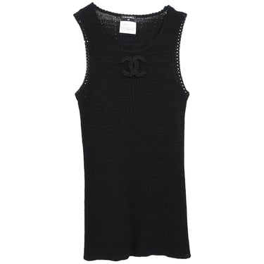 Chanel 2009 Sleeveless Tank Top Black #36