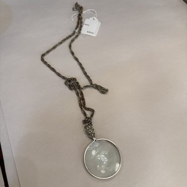 Vintage Magnifying Glass Necklace