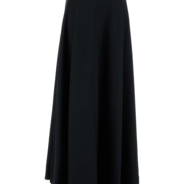 Balenciaga Women Black Twill Skirt