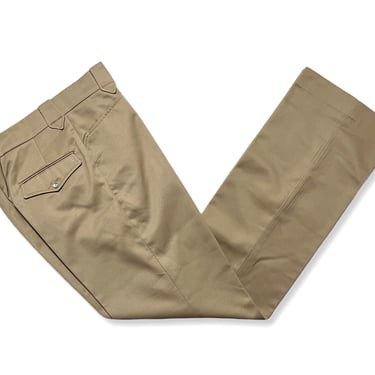 NEW w/ Tags ~ Vintage 1970s DEE CEE Western Trousers ~ measure 30.5 x 34 ~ Ranch Pants ~ Rockabilly / Cowboy ~ 30 31 Waist 