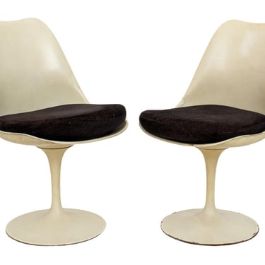 Pair of Eero Saarenin x Knoll "Tulip" Swivel Chairs