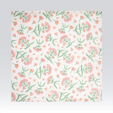 Pink Floral Chintz Decoupage Paper,  Hostess Napkins for Crafts or Tablescaping 