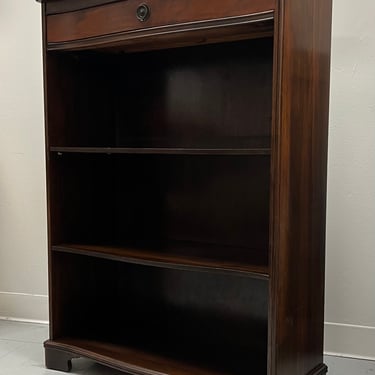 Free Shipping Within Continental US - Vintage 3 Shelf Bookcase with Drawer on Top 