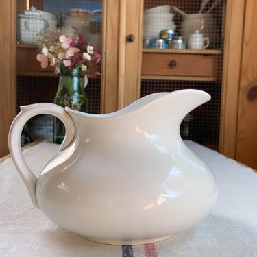 Beautiful rare find vintage French ironstone pitcher 