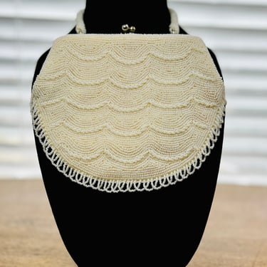 Vintage Vivant Beaded Handbag – for Wedding or Evening Wear 