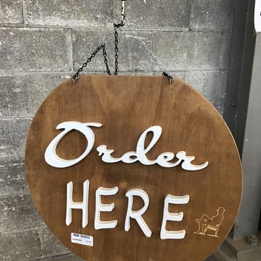 ‘Order Here’ Sign (Seattle)