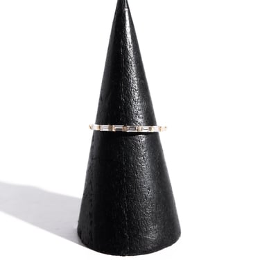 Jennie Kwon Designs Half Eternity Diamond Baguette Ring