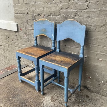 Assembled Pair of Spanish Colonial Chairs