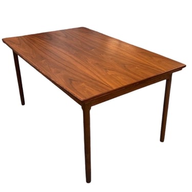 Free Shipping Within Continental US - Vintage Danish Mid Century Modern Solid Teak Dining Table With 2 Slide Out Leaves UK Import 