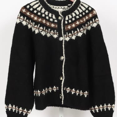 Clarke Cardigan - Olympia Fairisle Knit