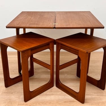 Mid Century Table nest by McIntosh of Scotland 