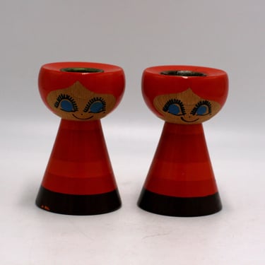 vintage Helen Mogens Lyholmer Candle Sticks made in Denmark 