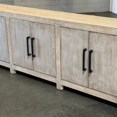 109” Reclaimed Wood 6 Door Sideboard  by Terra Nova Furniture Los Angeles 