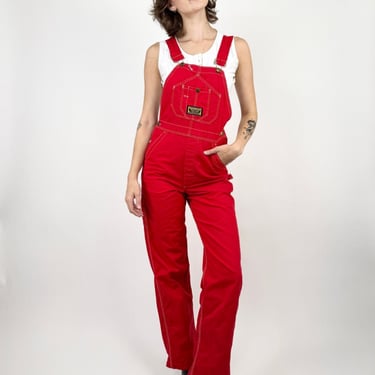 Ruby Red DeeCee overalls