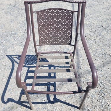 Decorative Metal Patio Chair 34.5"X22"x27"