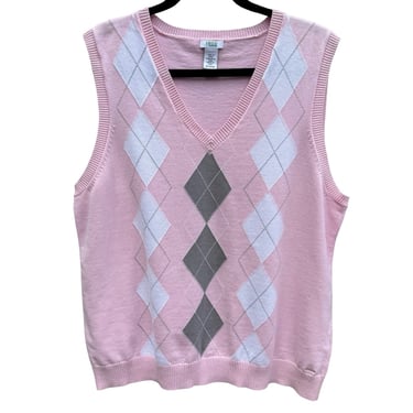Vintage Yves Saint Laurent Pour Homme Blue Argyle | Backroom