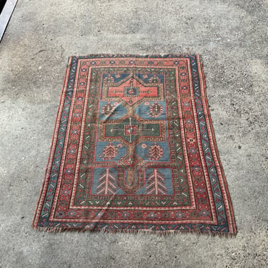 Antique Kazak Rug