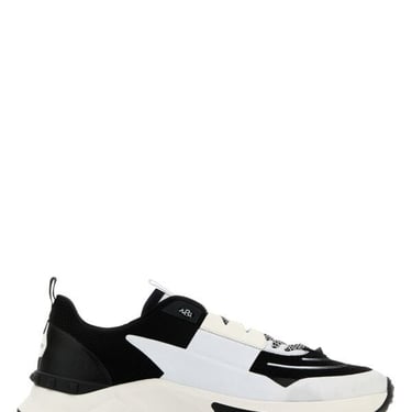 Valentino Garavani Men Two-Tone Fabric And Mesh True Act Sneakers