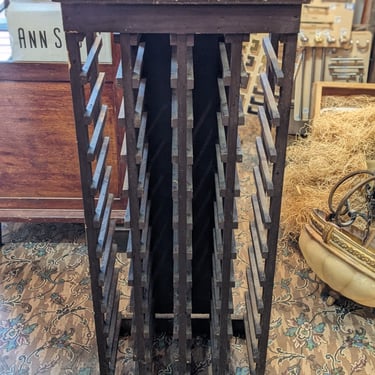 Wooden Wine Rack 18.25 x 43.25 x 11.5