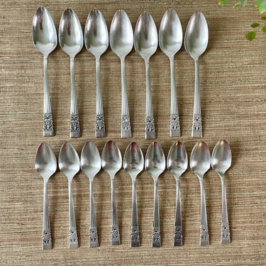 Vintage Coronation Flatware - Oneida Community Flatware - Community Silver Plate Flatware - Forks and Spoons 
