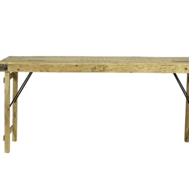 Medium Vintage Bleached Wood Wedding Table