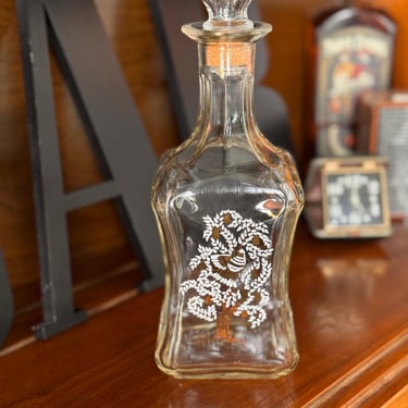 Vintage Old Fitzgerald Golden Bough Partridge in a Pear Tree Liquor Decanter 