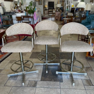 Vintage Samsonite Swivel Bar Stools