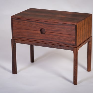 Bedside Table in Rosewood by Aksel Kjersgaard, Denmark, 1960s 