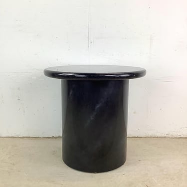 Post Modern Pedestal End Table 