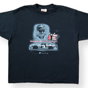 Vintage 90s/00s/Y2K Dale Earnhardt Winners Circle NASCAR Racing Graphic T-Shirt Size Large/XL 