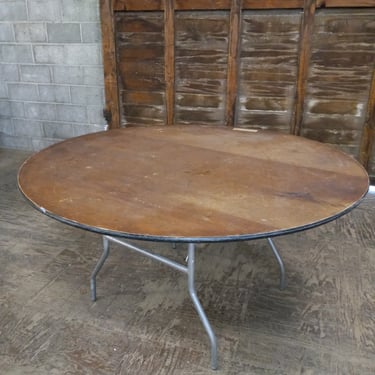 Large Round Table 60" Wide x 30" High