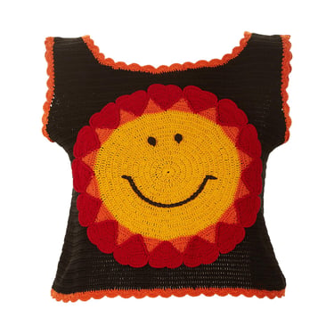 Moschino Smile Print Knit Tank