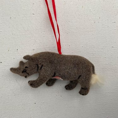 Vintage Wagner Kunstlerschutz? Terrier With Green Color, Small
