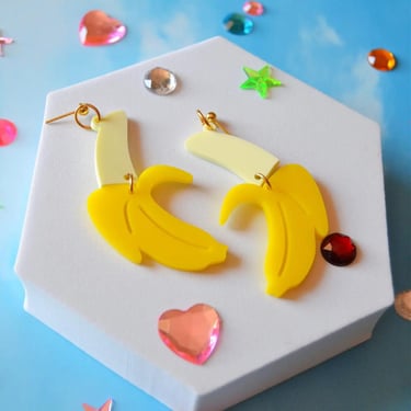 Banana Drop Earrings
