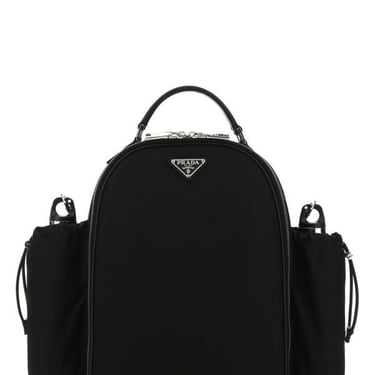 Prada Unisex Black Re-Nylon Picnic Backpack