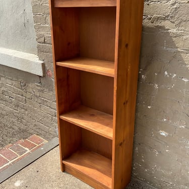 Vintage Pine Bookshelf