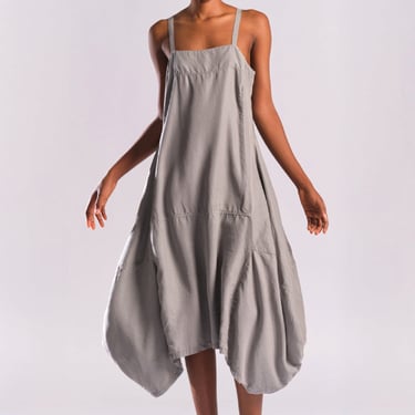 Strappy Bubble Dress in CEMENT, BLACK or GREEN