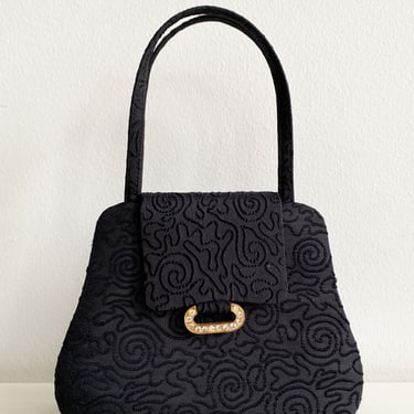 Black Swirl Mini Bag
