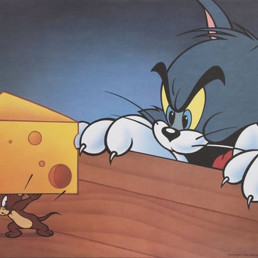 Tom and Jerry with Cheese by Hanna Barbera 