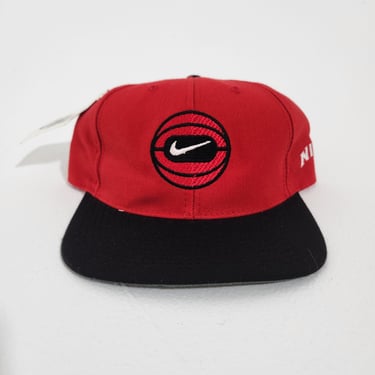Vintage 1990's NWT NIKE Basketball Snapback Hat | Throwbacks