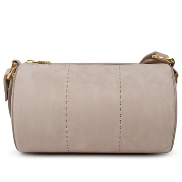 Max Mara Small 'Nabukrolls' Bag In Sand Nubuck Woman