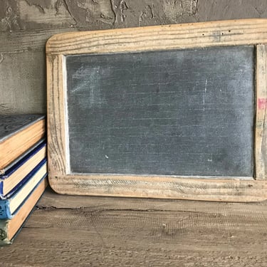 French Slate Chalkboard, School Slate, Schoolhouse, Cafe Message Board, French Farmhouse 