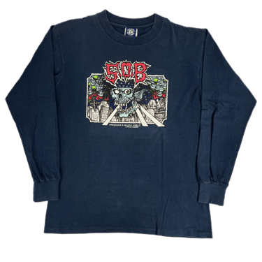 Vintage S.O.B "Grind Sports Satan Arbeit" Long Sleeve Shirt