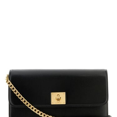 Golden Goose Deluxe Brand Women Black Leather Gioia Clutch