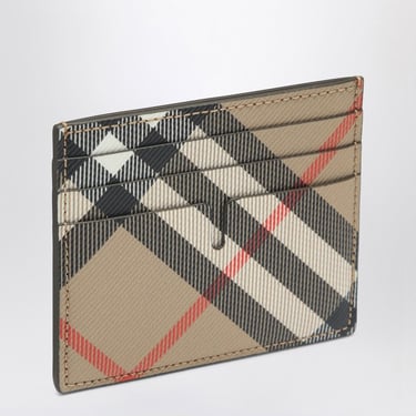 Burberry Beige Credit Card Holder Men