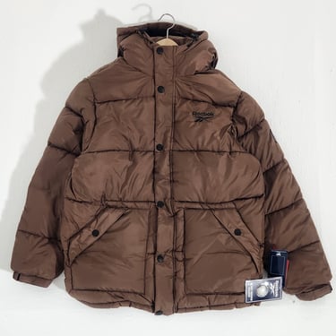 Reebok Light Brown Puffer Coat Sz. L