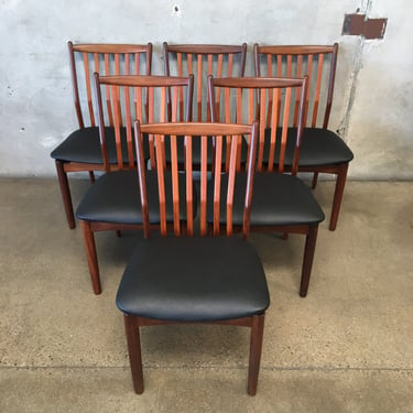 Set of Danish Teak & Afromosia Dining Chairs by Svend A. Madsen