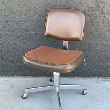 70s Brown Office Chair