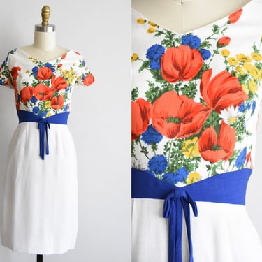 1950s Garden Poppy dress 